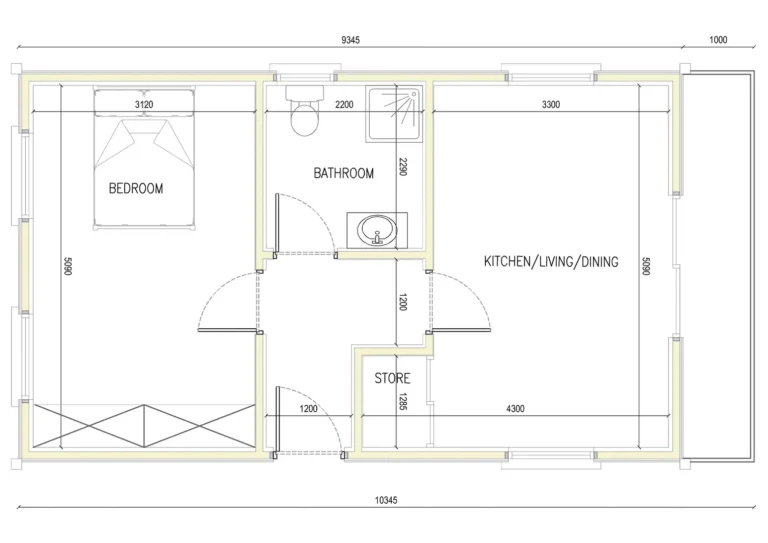 Cabin Model 1-11-45-V-5