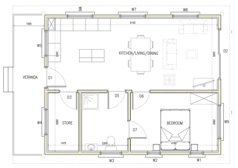 Cabin Model 1-2-52-V-10