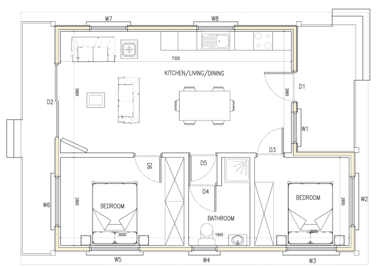 Cabin Model 2-5-55-V-3